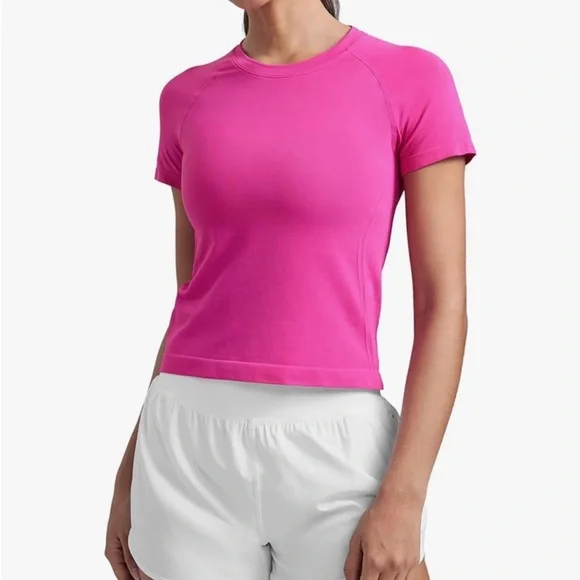 Brand New 7 Top Bundle NWT CRZ Yoga Seamless Hip length short sleeve 7 shirts - Picture 2 of 8